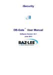 DB-Gate v2.1 User Manual - Raz-Lee