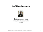 PACS Fundamentals - Distant Production House University