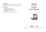 Engine User Manual DLE – 20
