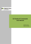G5-Family AT Commands User Manual - Premier
