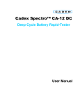 Cadex Spectro™ CA-12 DC - HY-LINE