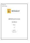ABRITES Renault Commander User Manual