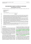 Automated Data Reduction Workflows for Astronomy