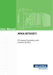 APAX-5570 Hardware Manual Ed1