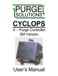 CYCLOPS X-Purge Controller Users Manual