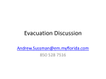 Evacuation Study Updates
