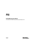 NI PXI-6682 Series User Manual