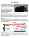 HoTech Advanced CT Laser Collimator Manual