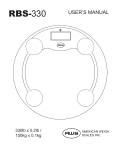 RBS-330 (330x0.2lb) - User Manual