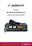 www.cbradio.nl: Manual Albrecht AE497W Export Radio (ENG)