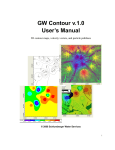 GW Contour v.1.0 User`s Manual