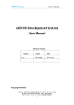 A80 H8 Development System User Manual
