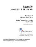 Mouse TSLP ELISA Kit Protocol
