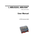L-MBUSxx User Manual