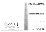 DLP-6 speaker processor user manual - ENGLISH