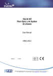 ViaLiteHD 3U Rack User Manual (HRK3-HB-5)