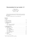 Documentation for Law Leecher 1.2