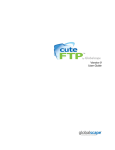 CuteFTP v9 User Guide - Support
