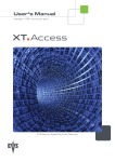 XTAccess 01.16 User`s Manual