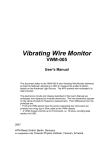 Vibrating Wire Monitor