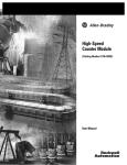 1746-UM006B-EN-P High-Speed Counter Module User Manual