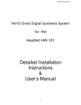 Detailed Installation Instructions & User`s Manual