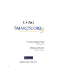 Using SmartScore 3