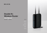 Double N+ Wireless Router