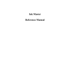 Ink Master v1.80 Reference Manual ***discontinued item - X-Rite