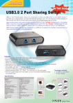 USB3.0 2 Port Sharing Switch