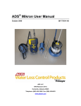Mikron User Manual - ADS Environmental Services