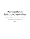 BME 4910 Operator`s Manual