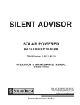 User Manual - Solar Technology