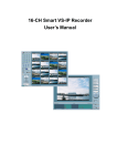 16-CH Smart VS-IP Recorder User`s Manual