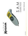 SAM Satellite Meter User Manual