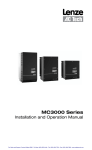 MC3000 Series User Manual