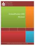 SchoolPointe CMS Manual