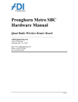 Pronghorn Metro SBC Hardware Manual