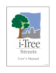 i-Tree Streets User`s Manual