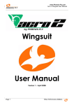 Wingsuit User Manual