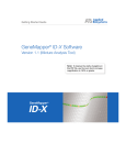 GeneMapper® ID-X Software Version 1.1 (Mixture Analysis Tool