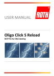 User manual / Technical Information