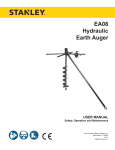 EA08 Hydraulic Earth Auger