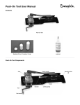 Push-On Tool User Manual, Nylon and Polyethylene