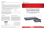 Quick Installation Guide Vortex® EF2241