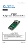 OPC-PRT User`s Manual