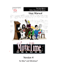 MusicTime Deluxe Menu - Passport Music Software