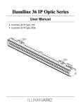 Ilumiline 36 IP Series Rev. 7 User Manual