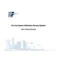 On-Line Space Utilization Survey System