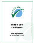 Guide to GS Guide to GS-1 Certification